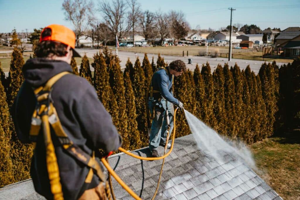 shingle treatment by RoofMaxx Tri-Cities