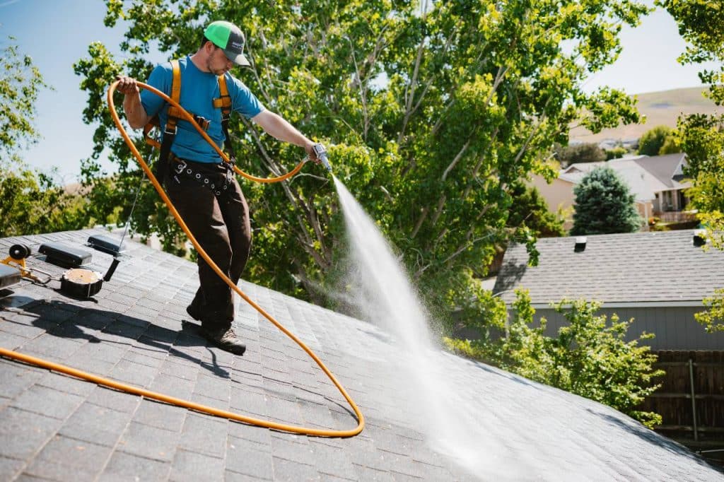 roof cleaning